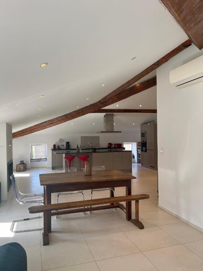 Grand appartement style loft bord de mer Propriano  Eksteriør billede