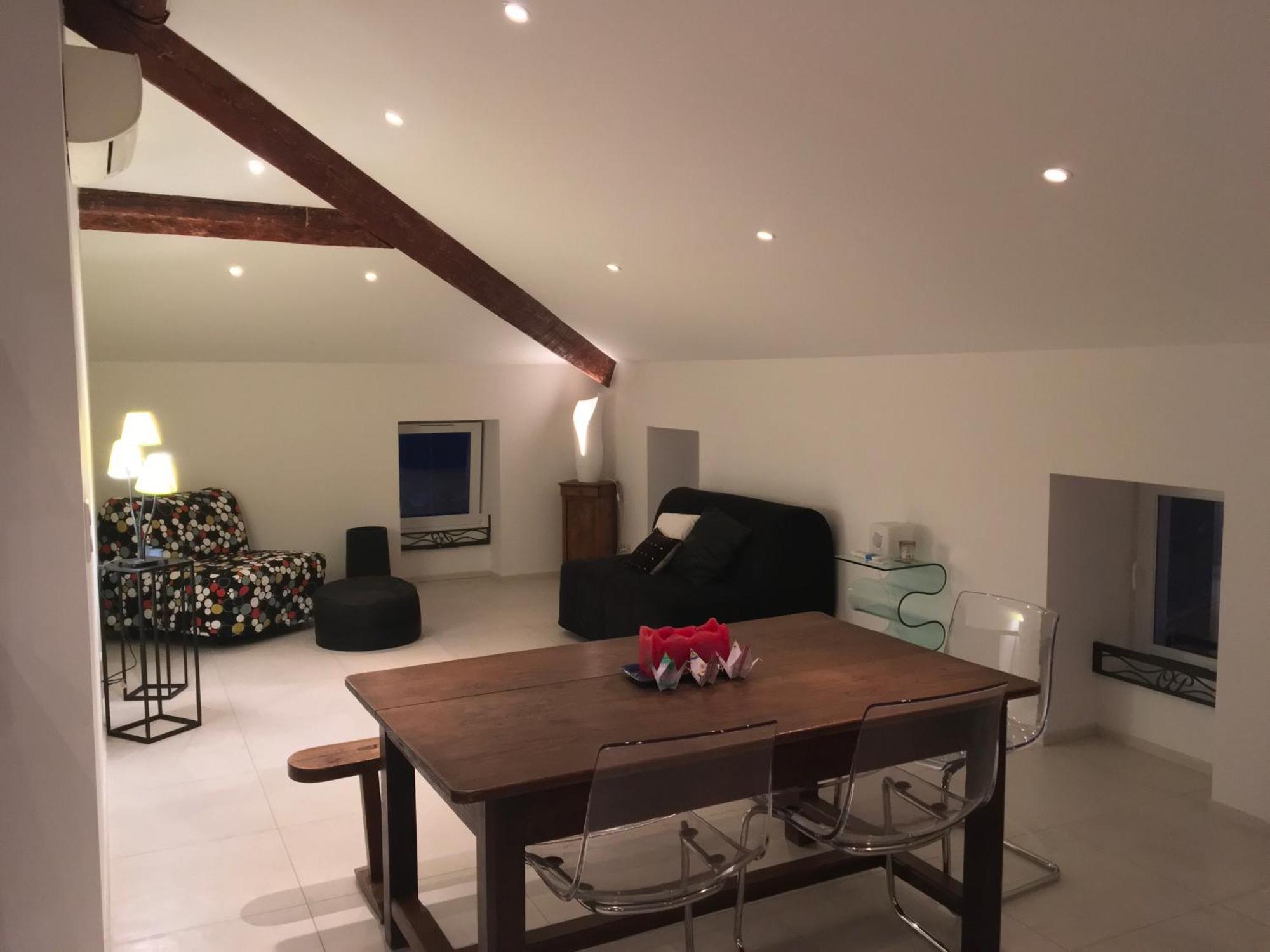 Grand appartement style loft bord de mer Propriano  Eksteriør billede